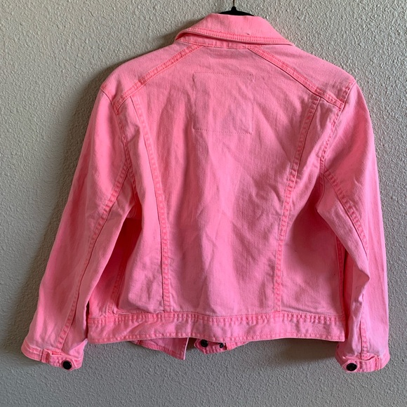 Abercrombie & Fitch Girls Moto Jacket (2)🌴 - Picture 2 of 10